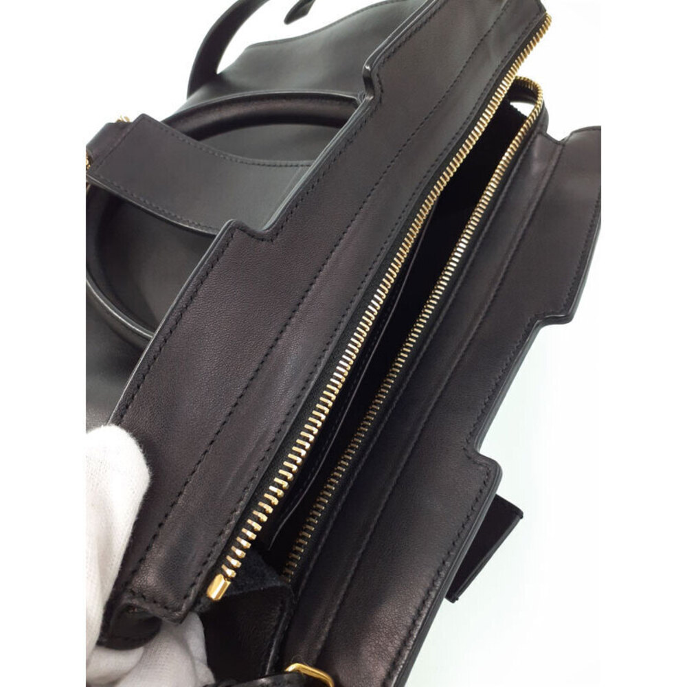 SAINT LAURENT PARIS Monogram Cabas 2way Leather HandBag - Picture 7 of 9